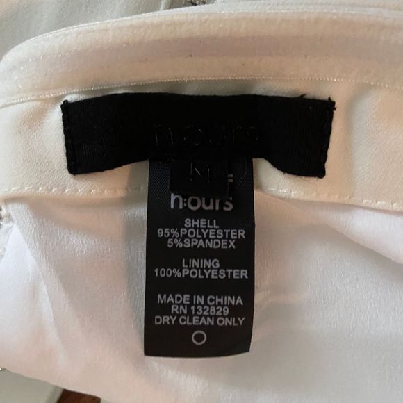 NWT H:ours Haider $158 Mini Dress White Strapless - Picture 8 of 8